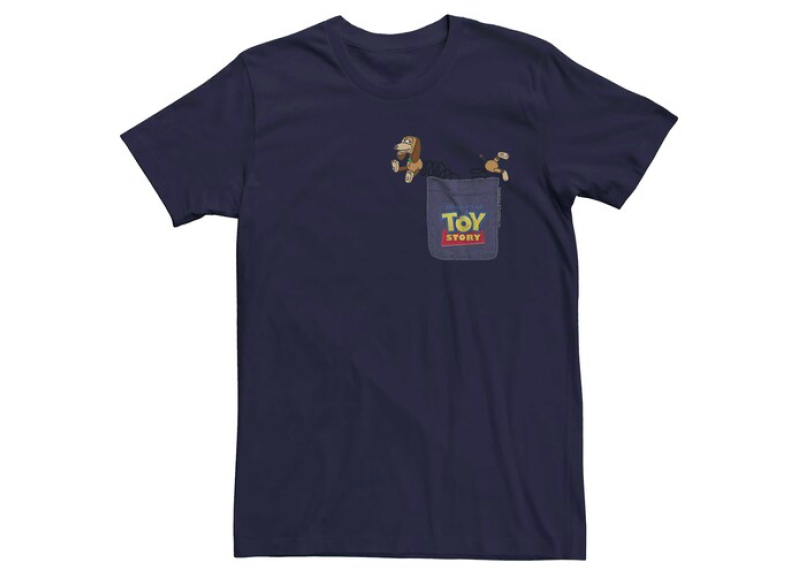 Men's Disney Pixar Toy Story Slinky Dog Pocket Tee